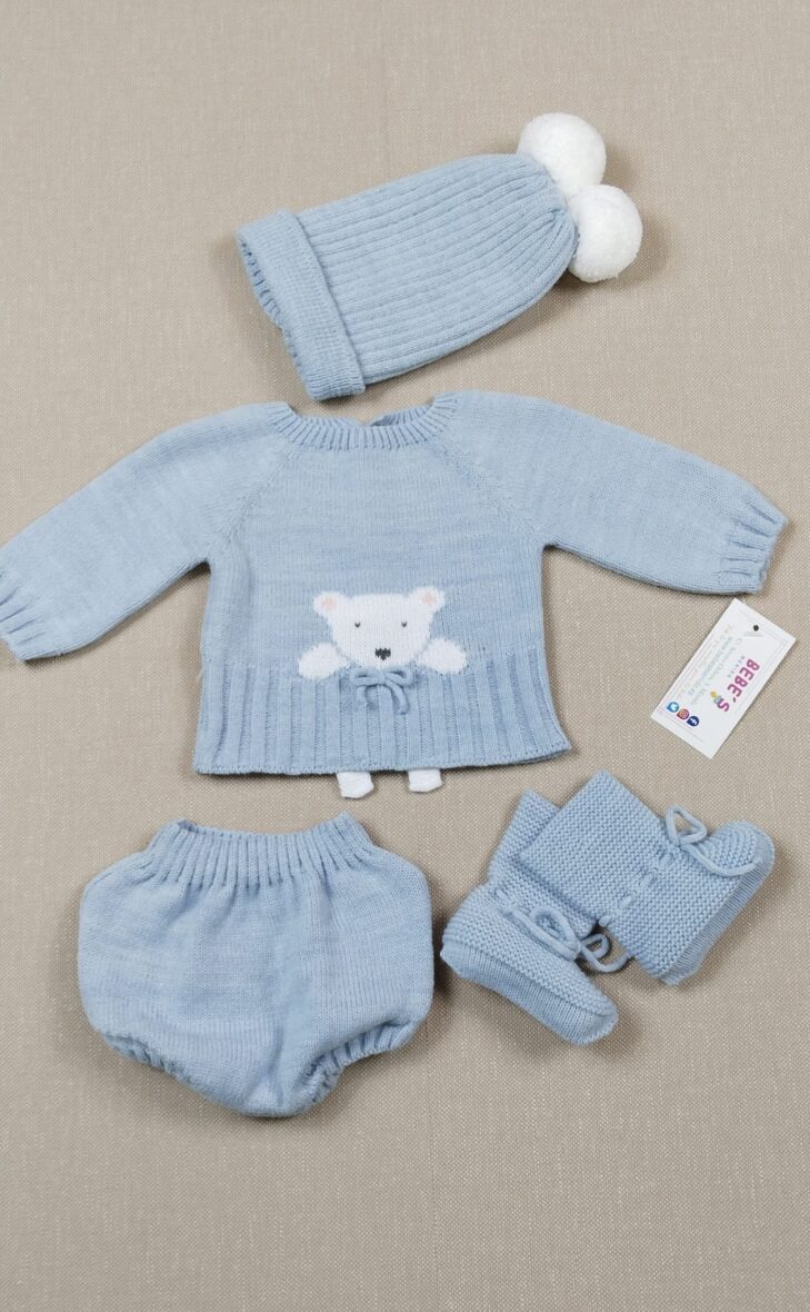 Traje bebe 4pzas 9032 macilusion