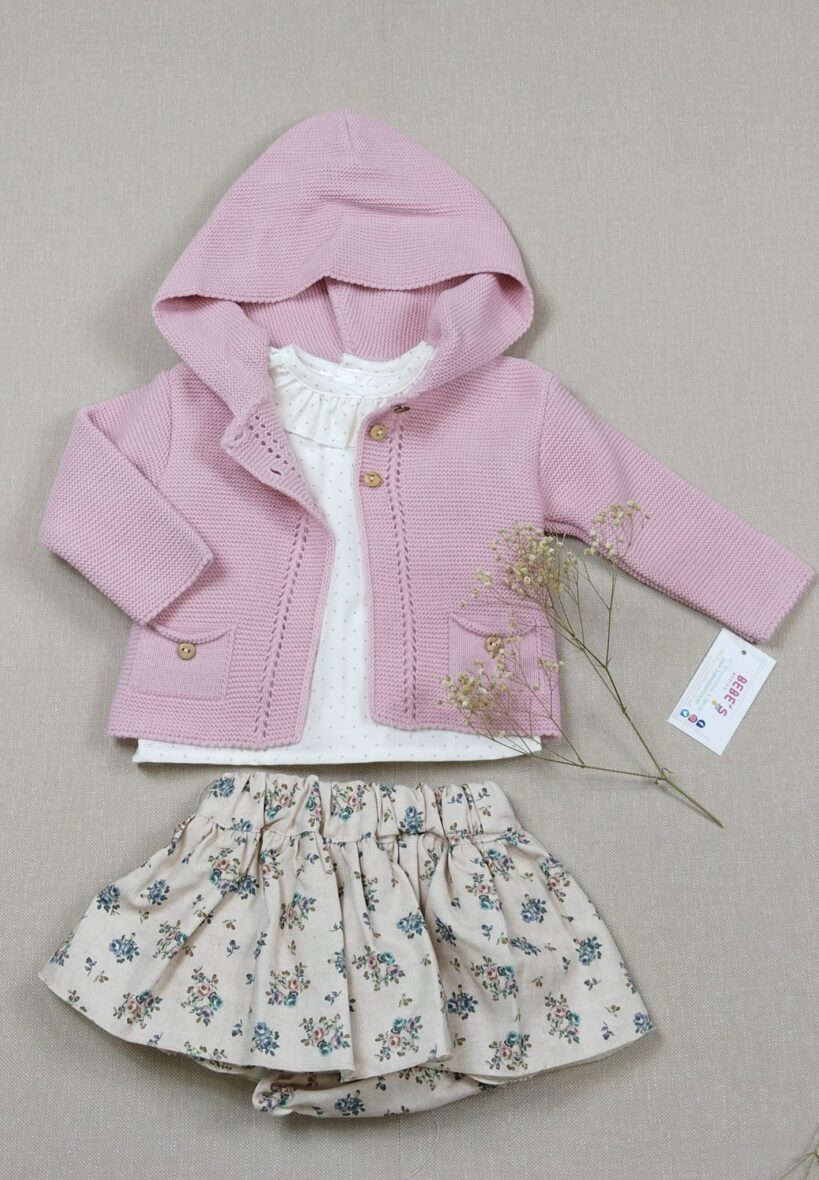 Conjunto niña 3p 23641 baby ferr