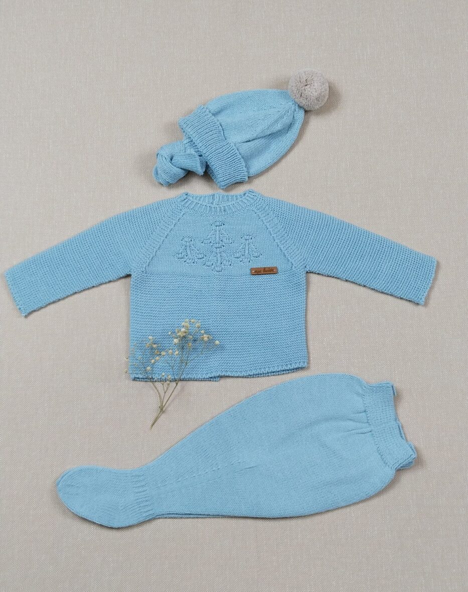 Trajes 3 piezas canesú sin costuras primor Macilusion