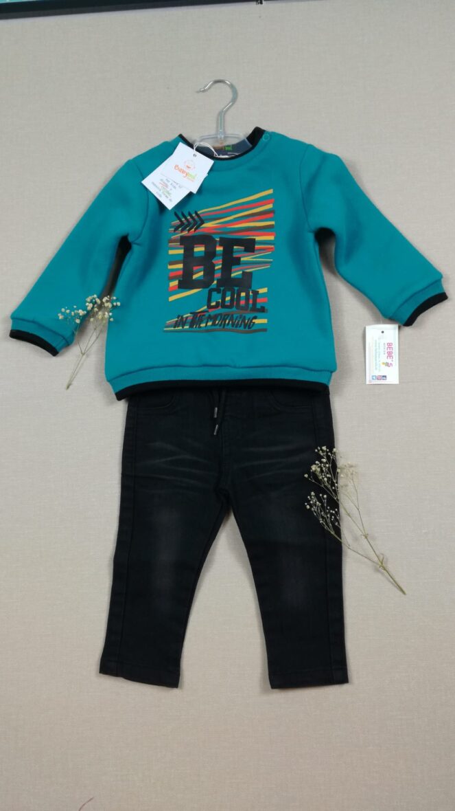 Conjunto vaquero sudadera 21261 babybol