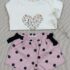 Conjunto camiseta short 21153 babybol