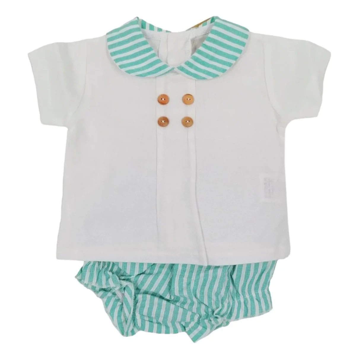 Conjunto 2p rayas niño baby fashion primavera