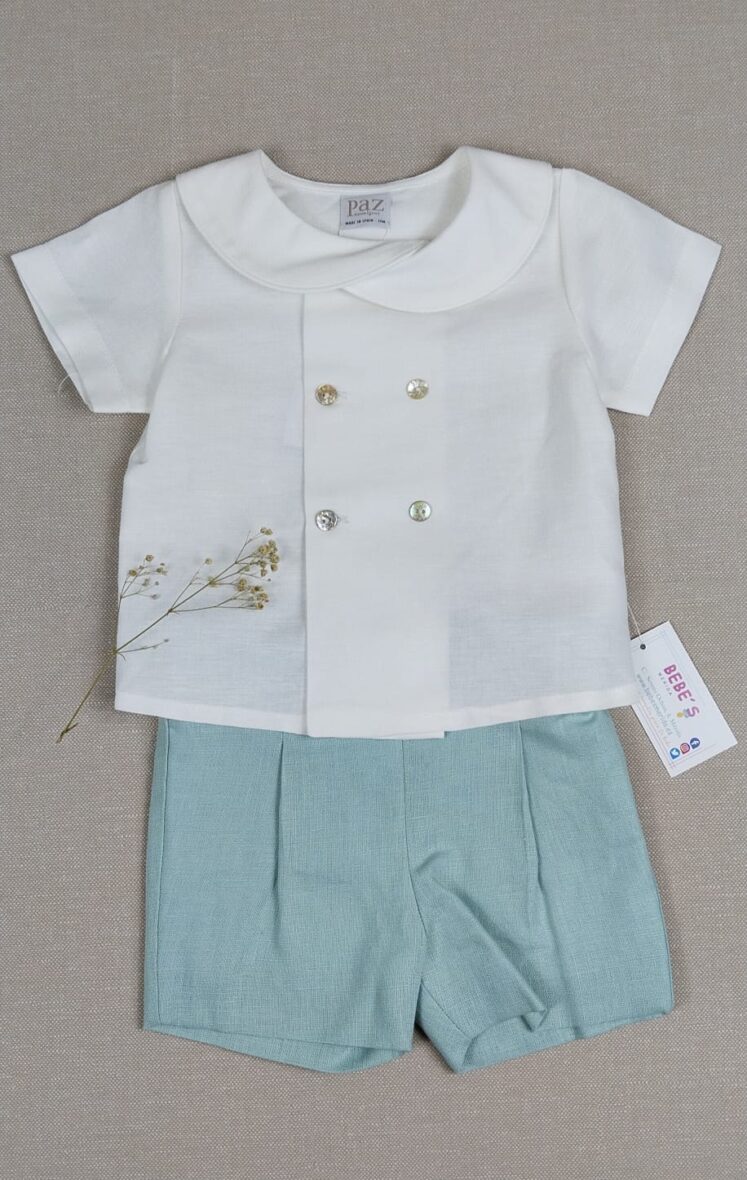 Conjunto camisa + pantalón ceremonia Paz Rodriguez