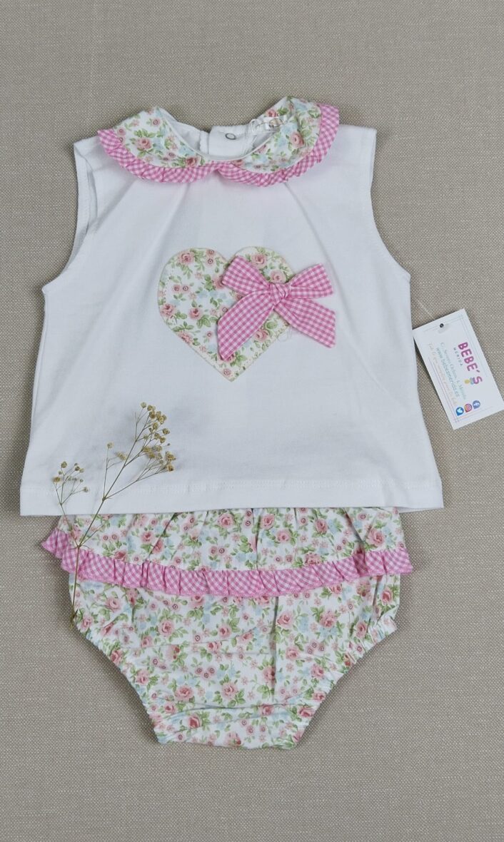 Conjunto braga flores Maalula