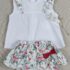 Conjunto niña 2p flores Baby Ferr