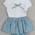 Conjunto niña 2p vichy Baby Ferr