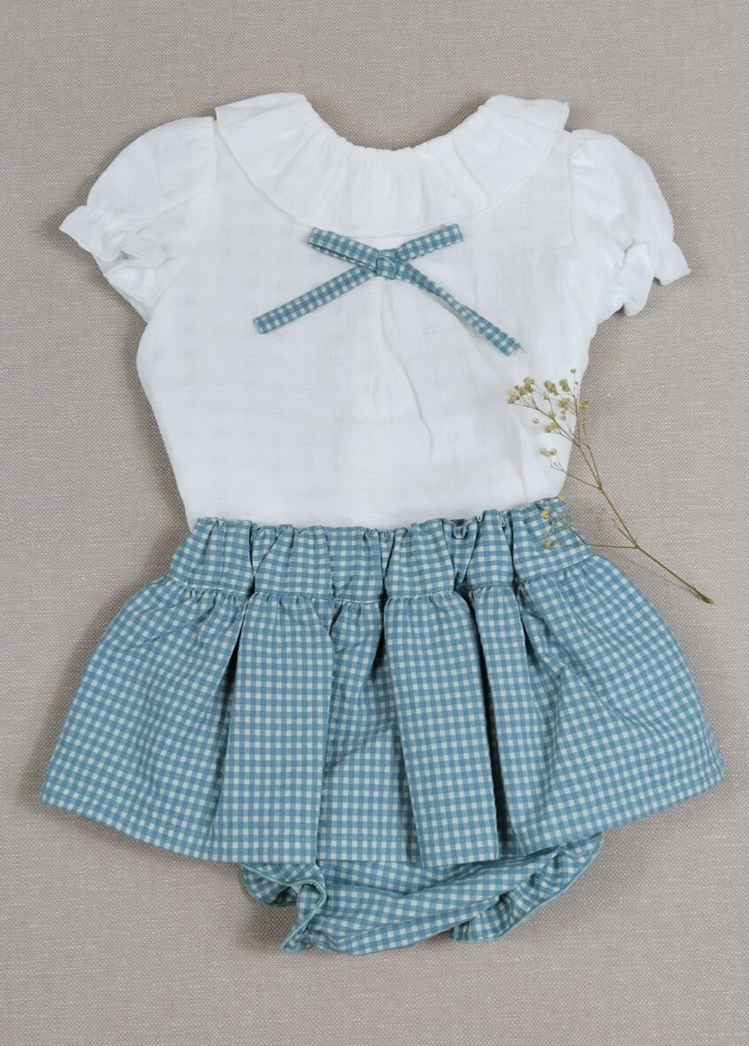 Conjunto niña 2p vichy Baby Ferr