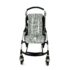 Funda silla vichy negro walking mum
