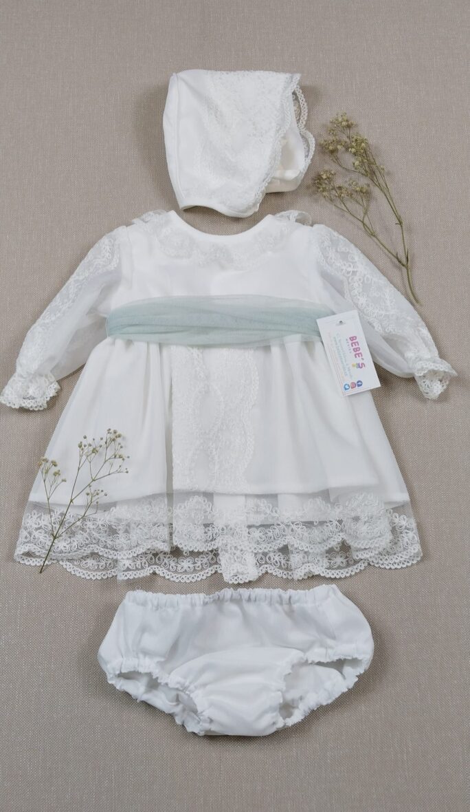 Jesusito organza encaje capota mikamama