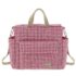 Bolso maternal vichy rojo cambrass