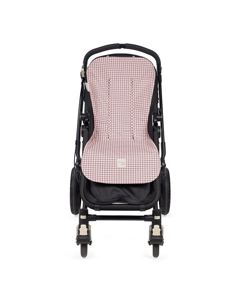 Colchoneta silla I Love Vichy Pink Walking Mum