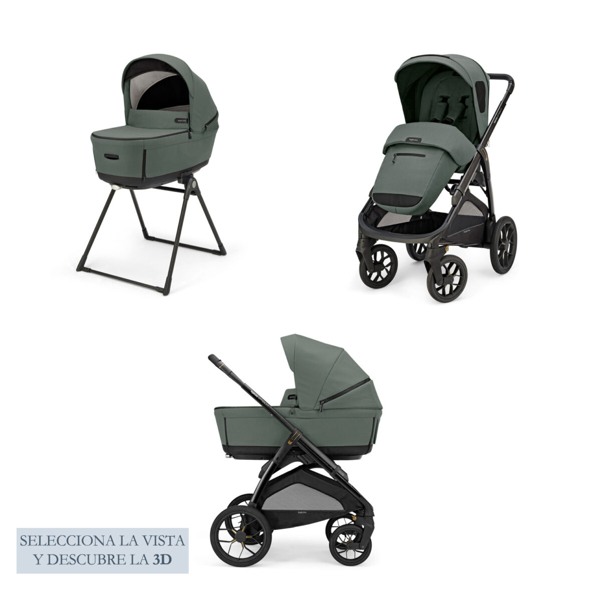 Aptica Inglesina xt Carrito duo 2025 taiga green