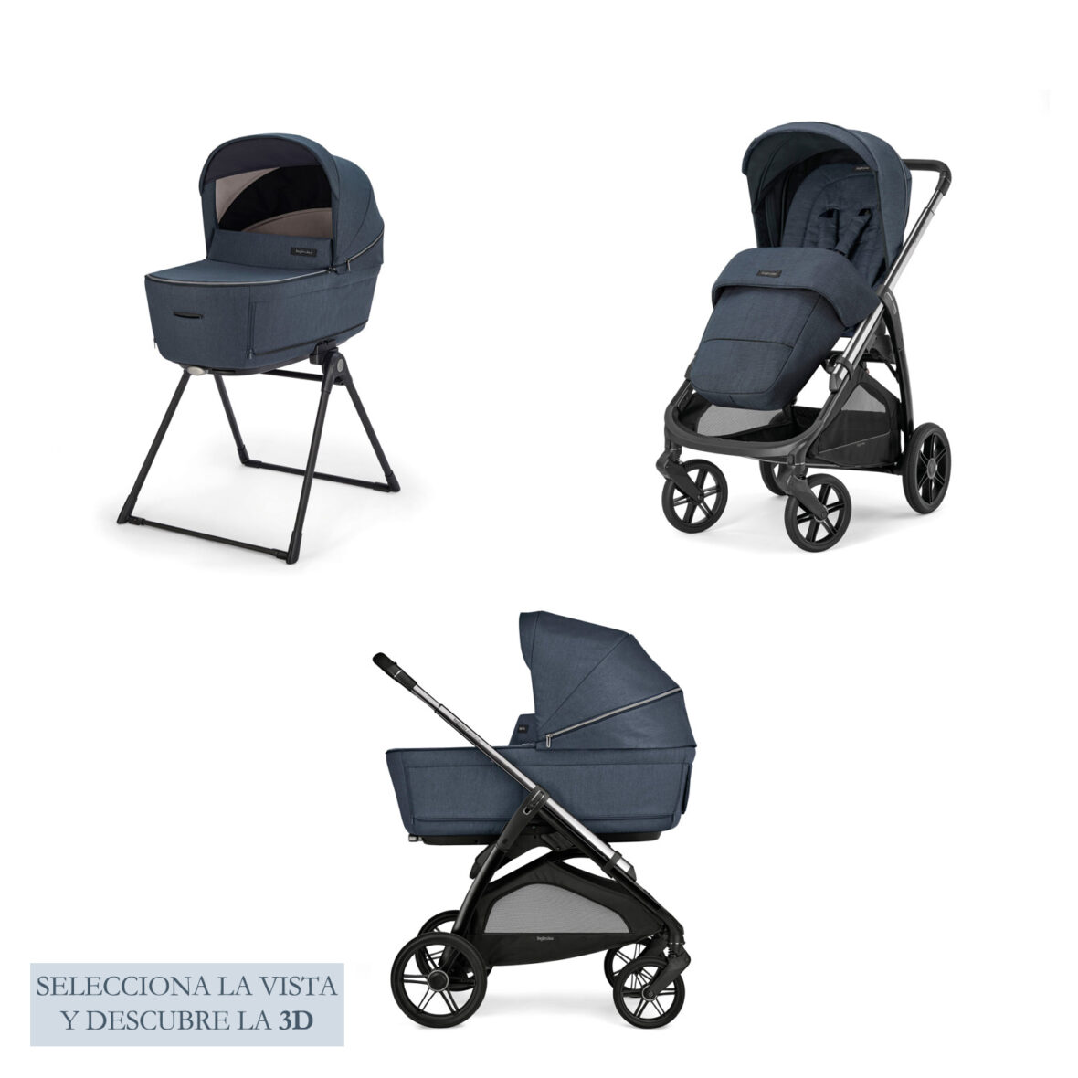 carrito aptica inglesina 2025 azul