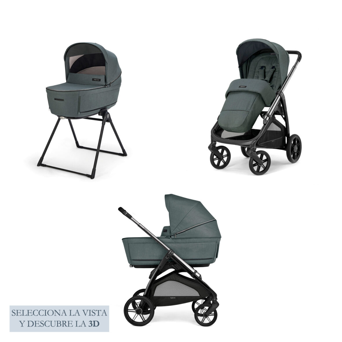 carrito aptica inglesina 2025 green