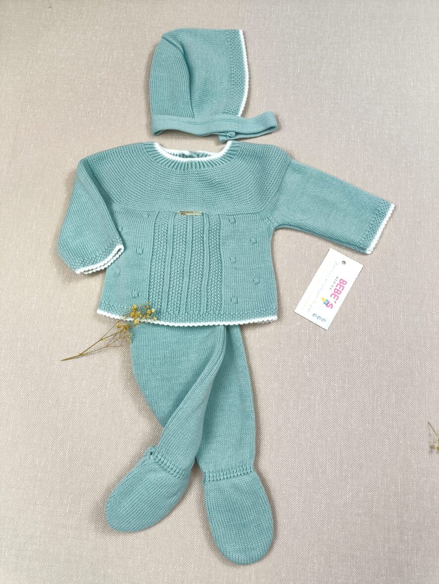 Conjunto 3p canesú  bodoques Cucadas