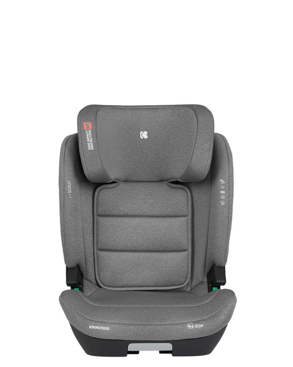 Silla auto I-Scout Light Grey Kikkaboo