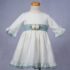 Vestido lino volantes B302240 Mikamama
