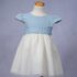 Vestido lino con sobrefalda B302440 Mikamama