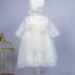Vestido tul bordado capota B344720 Mikamama